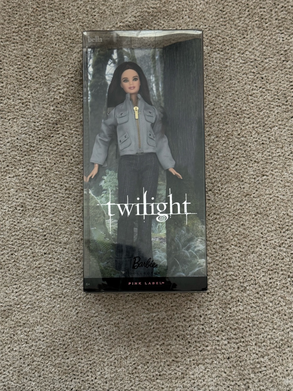 Barbie Twilight Bella Doll in Gray Jacket and Black Pants